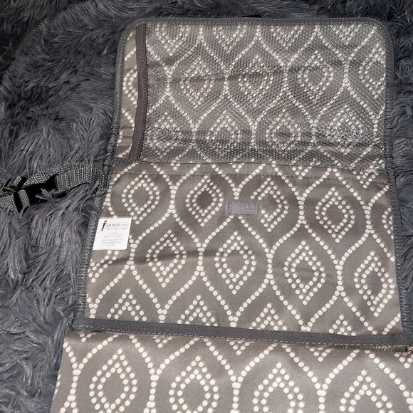 Initials, Inc.  Portable diaper changing pad.  Super cute and so functional - Picture 4 of 7